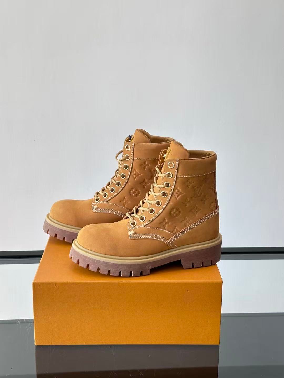L X V x Timberland yellow boots/Martin boots/boots