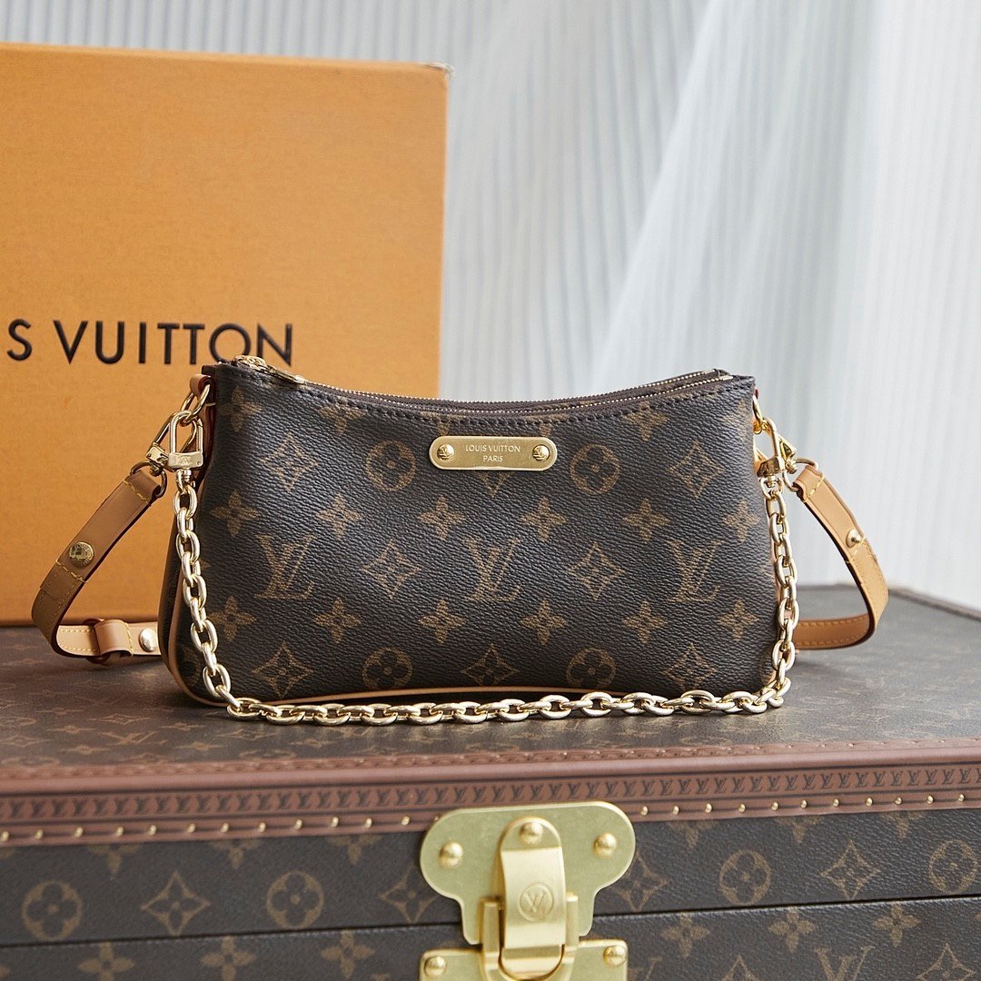 L X V POCHETTE bag 24.5x13.5x6.5cm（Multiple colors）