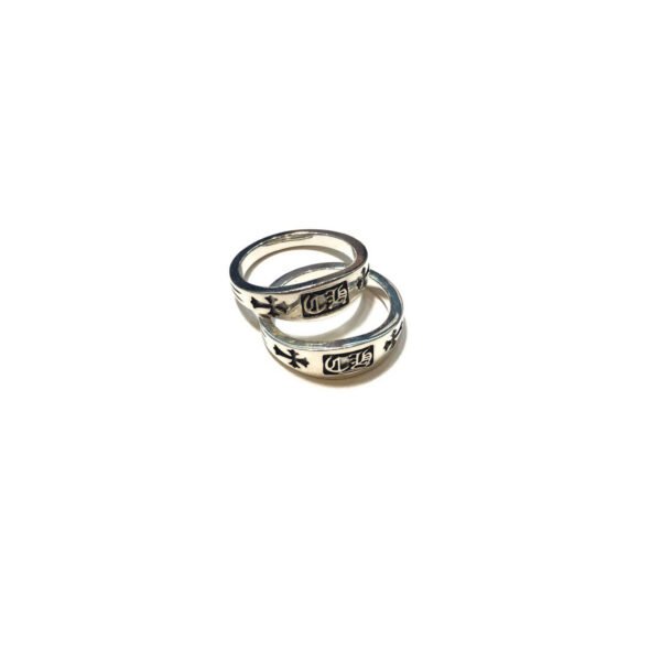 Chrome hearts CH Letter Band Ring