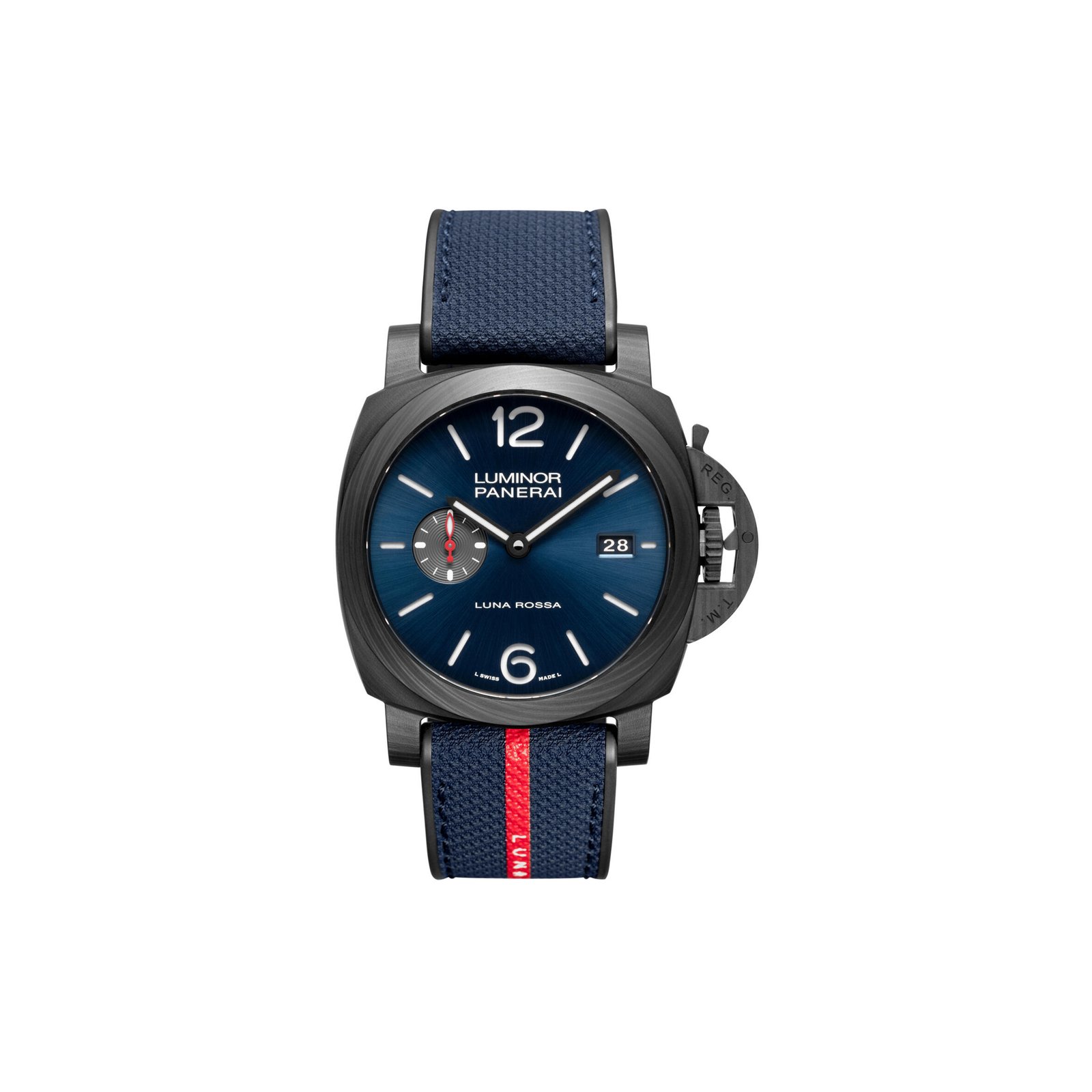 PANERAI LUMINOR MARINA CARBOTECH™ LUNA ROSSA 44MM WATCH PAM01529